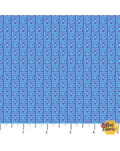 Enchanted Seas: Tiki Blue -- Northcott/Patrick Lose Fabrics 10059-42