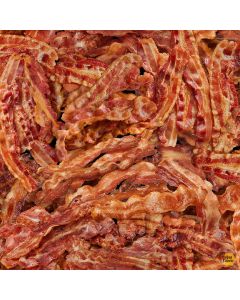 What's For Breakfast / Food: Packed Fried Bacon -- Timeless Treasures food-cd3349 bacon