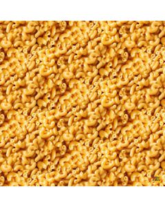 Comfort Food Macaroni & Cheese Love -- Timeless Treasures Fabric food-cd3453 cheese