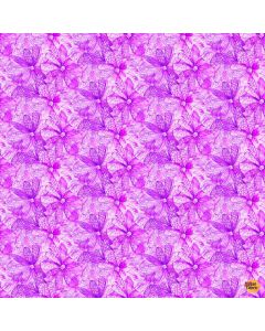 Dragonfly Illusion: Floral Texture Purple -- Timeless Treasures Fabrics nature-cd3209 purple