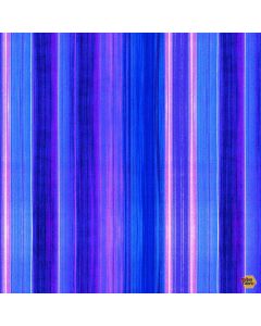 Cosmic Butterfly: Midnight Stripe -- Timeless Treasures Fabrics stripe-cd1840 multi