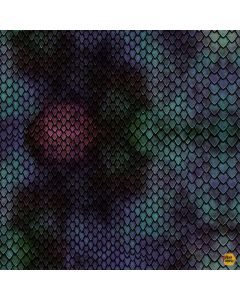 Dragon's Lair: Texture Dinosaur Skin Night -- Timeless Treasures texture-cd2443 night 