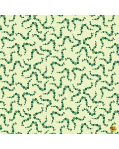 Alphabet Soup: Caterpillars -- Dear Stella Fabric stella-d2888 lettuce
