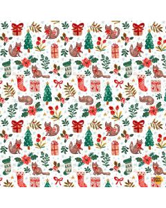 Baby, It's Cold Outside: 'Tis The Season - Dear Stella Designs Stella-dcj3151 white