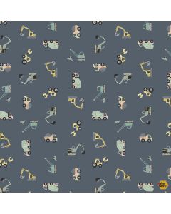 Dig It: Get Loaded Slate - Dear Stella Designs stella-d2984 slate 