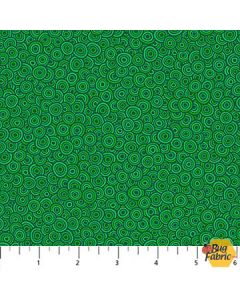 Lucky: Green Circles - Northcott/Patrick Lose Fabrics 10525-73