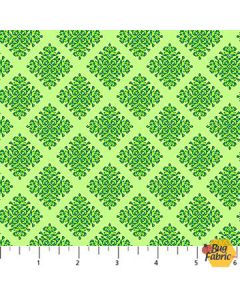 Lucky: Shamrocks Geometric - Northcott/Patrick Lose Fabrics 10528-72