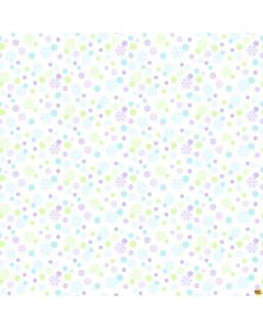 Easter Wishes: Flower Shower Rain - Northcott/Patrick Lose Fabrics 10543-10 