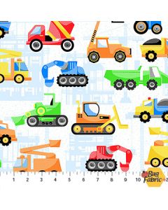 Cooper Construction: Stacked Construction Vehicles - Northcott/Patrick Lose 10614-10