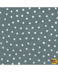 A Beautiful Day: Dots Navy - Henry Glass Fabrics 1098-77 - 2 yards 32" remaining