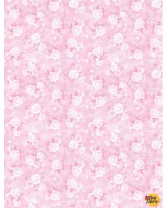 Flower Fairies Spring Song: Soft Roses Pink -- Michael Miller Fabrics DDC12246-pink-d