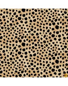 Skin Deep: Cheetah Skin Tan -- Blank Quilting 1647-30