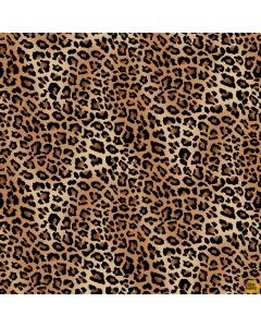 Skin Deep: Leopard Skin Brown-- Blank Quilting 1649-39
