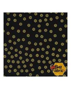 Lux: Sequins Black (Metallic) - Timeless Treasures lux-cm9626 black