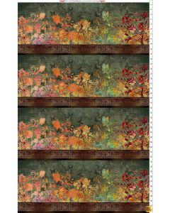 Evanescence: Spice Border -- In The Beginning Fabric 1EV-1 