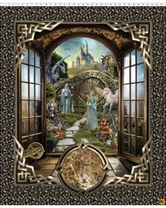 Legendary Journeys: Mystic Panel (1 yard) -- In The Beginning Fabrics 1lj-1