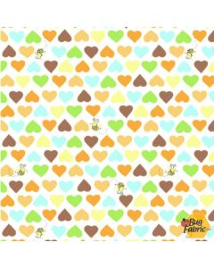 Lyon, the Lion: Hearts and Bees -- Susy Bee 20208-330