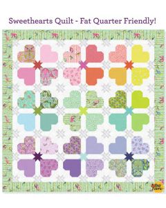 Full Moon Forest II by Tula Pink: Sweethearts Quilt Kit - FreeSpirit Fabrics sweetheartskit - 1 remaining