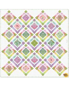Full Moon Forest II by Tula Pink: Rainbow Forest Quilt Kit - FreeSpirit Fabrics rainbowforest - 1 remaining