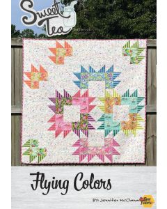 Pattern: Flying Colors Quilt Pattern -- Sweet Tea Pattern Co -- stpc-16-001