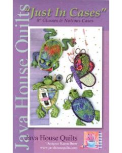 Pattern: Just in Cases Glasses and Notion Cases - Java House Quilts jhq126