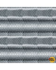 Reel Fun: Fish Scales Gray -- Blank Quilting 2393-90 