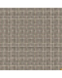 Cat Tales: Small Plaid Beige -- Northcott Fabrics 24533-12 - 2 yards 25" remaining