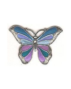 Button: Butterfly Button (1 3/4 x 1 1/4) - Susan Clarke Originals be-228