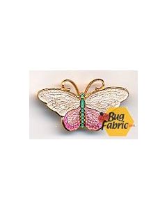 Button: Butterfly Button (1 1/2 x 7/8) - Susan Clarke Originals be-101 - 1 remaining