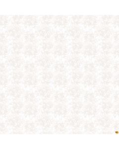 Morning Blossom: Chrysanthemum Blender White on White -- Northcott Fabrics 24925-10 - 2 yards 3" remaining