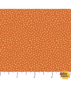 Backyard Bug Collector: Orange Dot - Northcott Fabrics 27301-56 - 2 yards 29" + FQ remaining