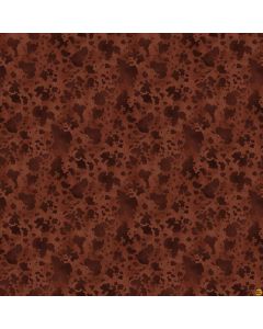 Wild and Free: Animal Skin Rust Brown - Northcott Fabric 27608-37