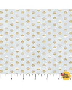 Two by Two: Dots Pale Blue - Northcott Fabric 28715-41