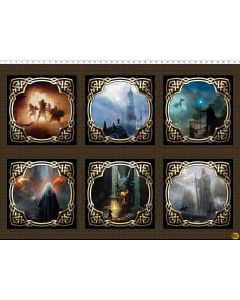 Legendary Journeys: 6 Image Panel (31" panel) -- In The Beginning Fabrics 2lj-1 