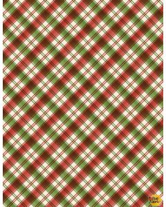 Cardinal Celebration: Plaid Multi - Wilmington Prints 37760-273