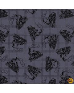 On The Right Track: Tonal Trains -- Blank Quilting 3080-95