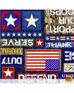 Patriot: Patriot Text - QT Fabrics 30938x 