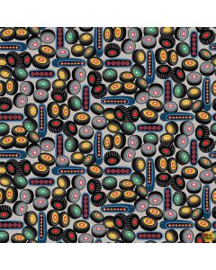 Another Brick in the Wall: Tires Black - Blank Quilting 3698-99
