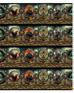 Legendary Journeys: Border Print -- In The Beginning Fabrics 3lj-1 