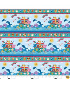 Noah and Friends: Border Stripe --Blank Quilting 4586-11 light blue