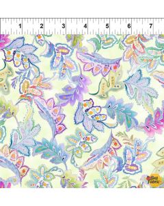 Daydreams: Multi Large Leaves - In The Beginning Fabrics 4dd-1 