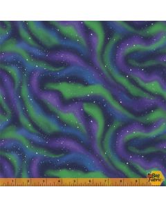 Landscapes: Sky Spirits Aurora Borealis  -- Windham Fabrics 52116d-x