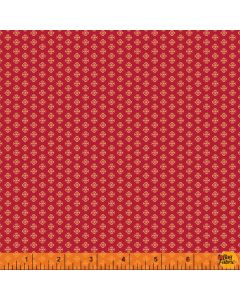 Well Read: Signature Stamp Scarlet -- Windham Fabrics 52872-8