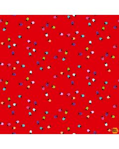 I'm Buggin' Out: Tossed Beetles Red -- Studio E 5762-88
