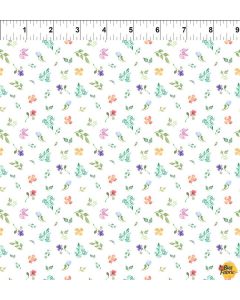 Butterfly Fantasy: Flower Ditzy - In The Beginning Fabric 6bf1 