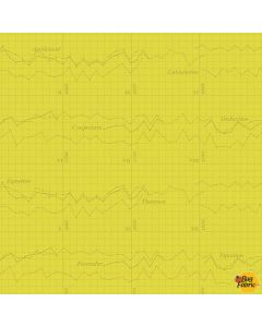 Color Theory: Graph Yellow -- Andover Fabrics a-9151-y