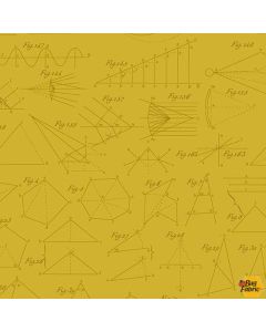 Color Theory: Diagram Yellow -- Andover Fabrics a-9152-y