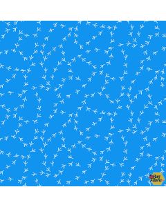 Chicken Tracks: Blue -- Andover a-9634-b