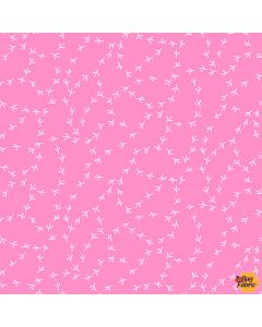 Chicken Tracks: Pink -- Andover a-9634-e