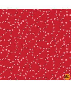 Chicken Tracks: Red -- Andover a-9634-r
